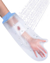 CureSquad waterproof cast cover for arm and child protects bandages during baths