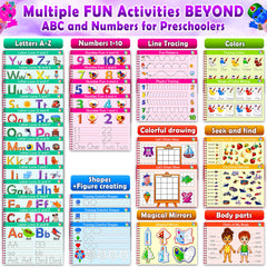 Curious 2 Learn markers set for bright, mess-free practice.