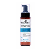 CurlSmith Bouncy Strength Volume Foam packaging offers airy lift for curls.