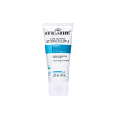 Curlsmith Curl Defining Soufflé bottle shows strong hold for defined curls.
