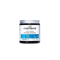 Curlsmith Curl Defining Soufflé bottle showing long-lasting moisture.