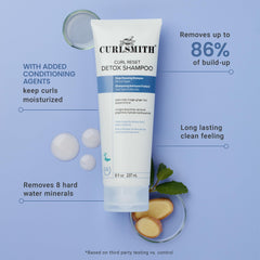 Apple cider vinegar infusion on CURLSMITH Curl Reset suggests mineral removal