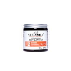 Curlsmith Double Cream Deep Quencher jar front showing moisture for ultra-dry curls