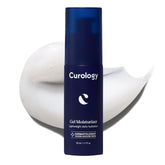 Curology Gel Face Moisturizer bottle with pump delivering lightweight hydration for daily use.