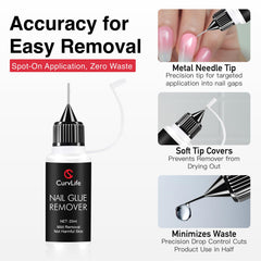 Curvlife press-on nails tips variety for versatile nail styles.