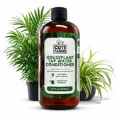 Cute Farms Tap Water Conditioner pour reduces chlorine for healthier plant roots.