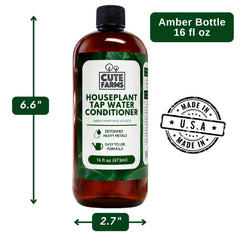 Cute Farms Tap Water Conditioner used in hydroponics to balance pH for steady growth.