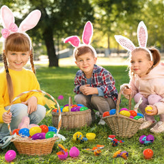 CUTE STONE variety of tiny dinosaurs in each egg sparks imaginative play