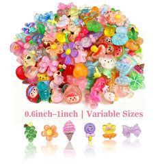 Cutest-LittleBell cherry slime charm for slime projects and decor