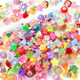 Cutest-LittleBell peach slime charm for phone cases and crafts