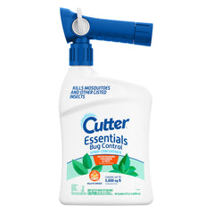 Cutter Essentials bug-control spray bottle for easy outdoor application.