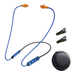 Cuzabe ear plugs Bluetooth headphones for work with secure fit and noise reduction.