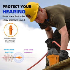 Cuzabe neckband wireless earbuds with mic for calls and clear audio.