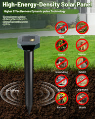 Cvtayn upgraded ultrasonic deterrent delivers broad-spectrum pest control