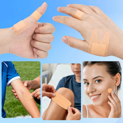 CXYARY latex-free bandages provide skin-friendly protection for sensitive skin