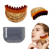 Cxguu Lymphatic Contour Face Brush highlights jawline for defined sculpting and reduced puffiness.
