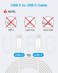 Close-up of durable USB-C cable showing reinforced ends