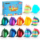 Cybermaker dragon egg with vibrant colors for eye-catching display.