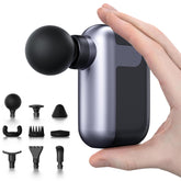 CYBPOK Mini Massage Gun front view with compact travel-ready design