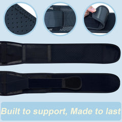 Cybryeh back brace slim design fits under clothes