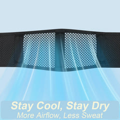 Cybryeh pulley tension system provides adjustable support during activity.