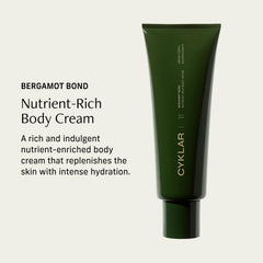 CYKLAR Nutrient Rich Body Cream swatch displaying rich yet fast-absorbing texture