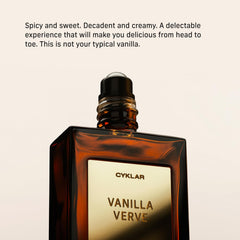 CYKLAR Vanilla Verve travel 15ml bottle ideal for touch-ups on the go.