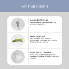 Close-up of lavender extract in CYMBIOTIKA magnesium oil spray