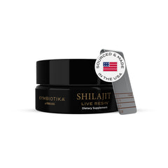 CYMBIOTIKA Shilajit resin jar with 84 minerals for daily energy