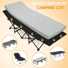 CYMULA outdoor sleeping pad laid out in a tent for camping