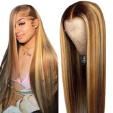 Cypha ombre lace front wig 28in with 13x6 HD lace blends for a natural look
