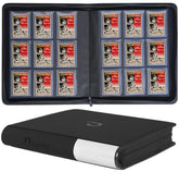D DACCKIT top-loader binder front view for organized 9-pocket card storage.