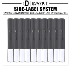 D DACCKIT interior view shows sleeves ready to protect 3x4 rigid cards.
