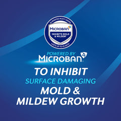 DampRid microban-coated crystals help inhibit mold and mildew in spaces.