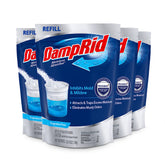 DampRid 42 oz refill bag in a bathroom reduces excess moisture.
