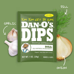 Dan-O's Dips Dill packet ideal for herb-forward dressings