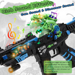 DaoDaoZhu dinosaur gun for indoor and outdoor play sessions.