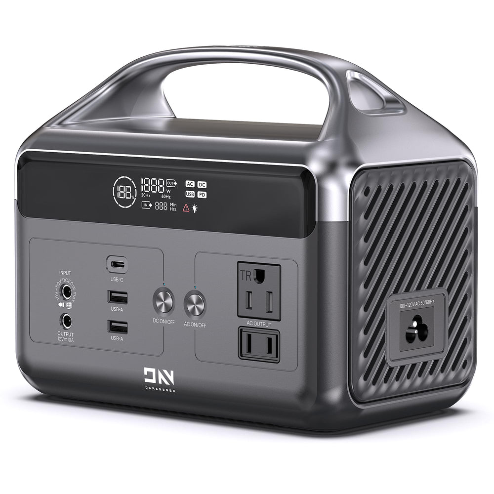 DaranEner portable power station with compact design for easy transport and reliable charging.