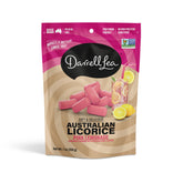 Darrell Lea Pink Lemonade licorice pack, soft and chewy, refreshing treat for any time
