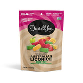 Darrell Lea mixed fruit licorice pack showcasing soft texture and sharing appeal