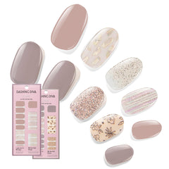 Dashing Diva Lavender Dreams gloss strips for salon-style shine and easy application.