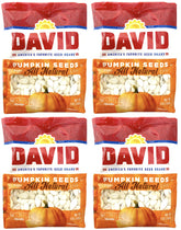 David Seeds pumpkin seeds 5oz bag ready to snack with a nutty crunch.