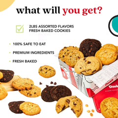 David's Cookies flavors closeup highlights handmade textures perfect for entertaining guests.