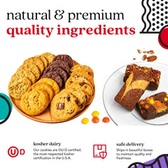 DAVID'S COOKIES oatmeal raisin cookies, classic crunch with natural ingredients.