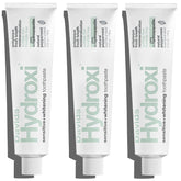 Davids Hydroxi bottle pour showcases the fluoride-free formula for daily remineralization.