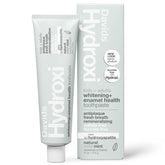 Davids Hydroxi Mild Mint toothpaste tube front, enamel-friendly daily care in action.