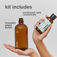Davids Hydroxi mouthwash concentrate 4oz for easy mixing and dosing