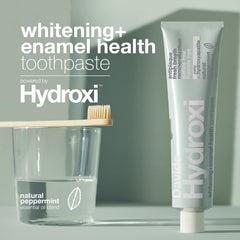 Closeup of Davids Hydroxi paste texture highlighting micro polishing action