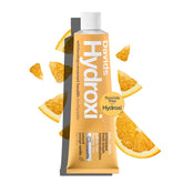 Davids Hydroxi toothpaste front view promoting enamel health and whitening