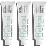 Davids Hydroxi toothpaste tube front highlights fluoride free formula for gentle whitening